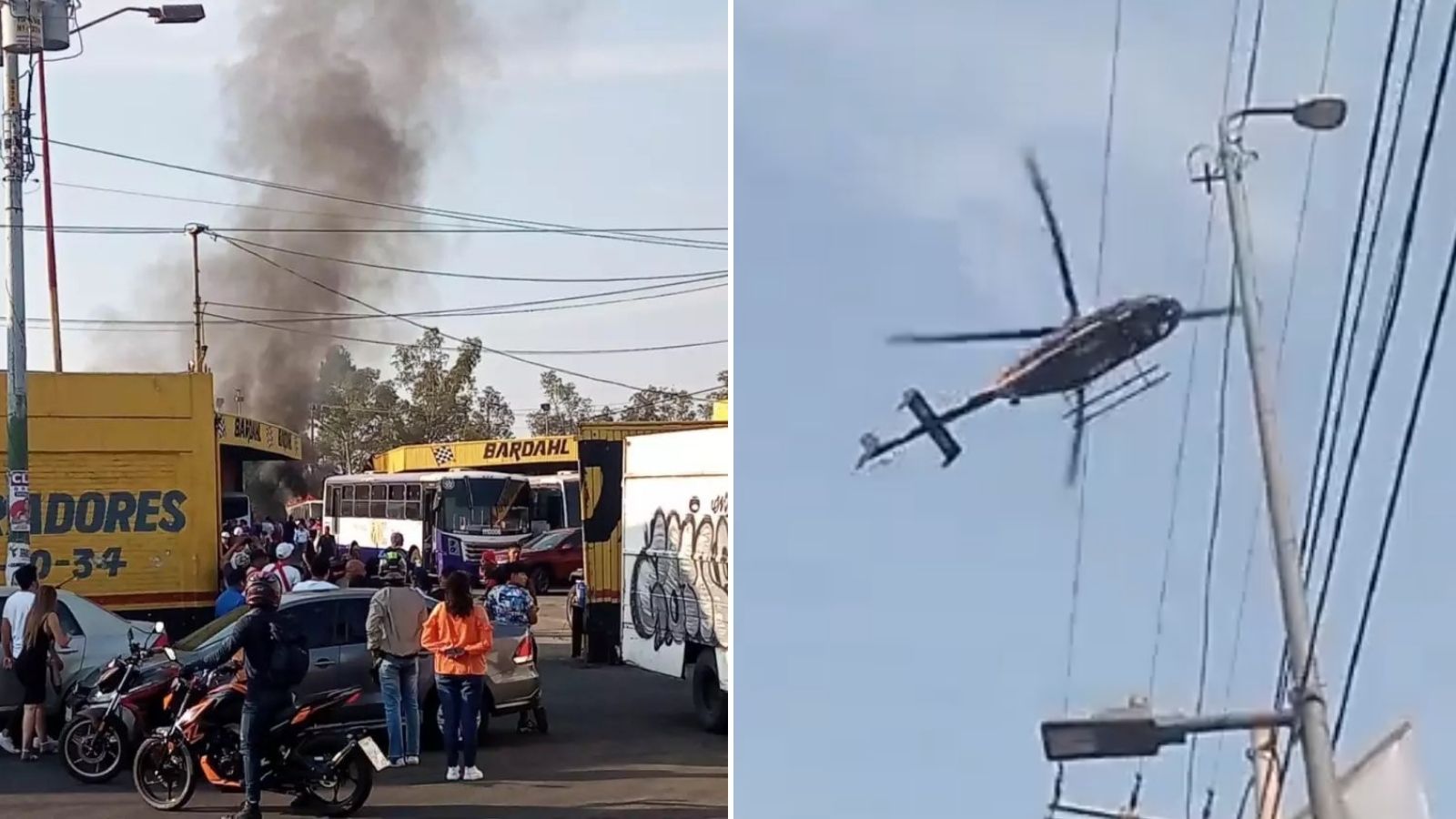 Lo que se sabe sobre la caída de un helicóptero en la Ciudad de México que dejó 3 muertos