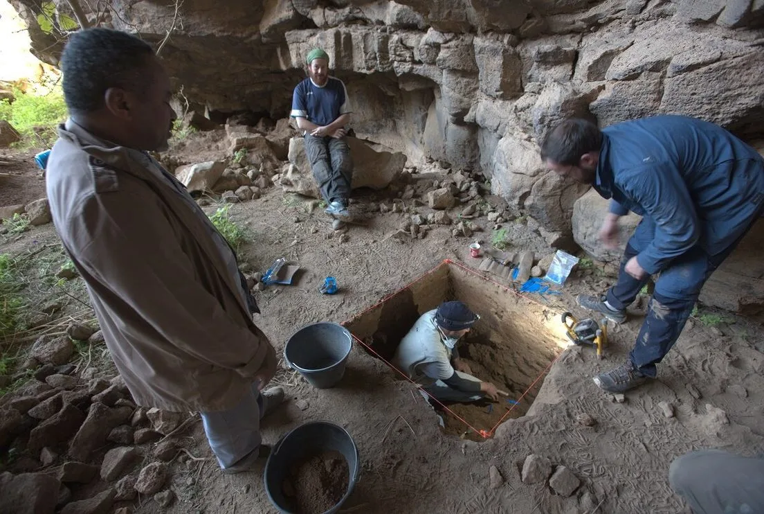 Un tubo de lava en Arabia Saudita sirvió de refugio a los humanos durante 7.000 años