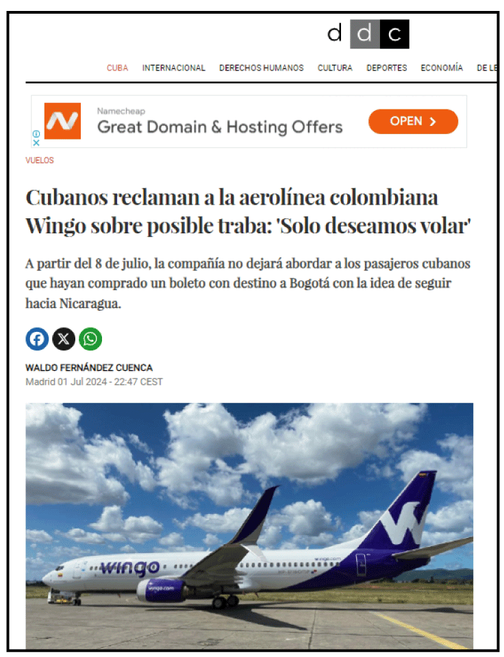 Aymee Travels desmiente acusaciones difamatorias del Periódico Cubano